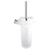 Nimco Bormo brosse de toilette, brosse de toilette, récipient en verre BR X3-94W-26