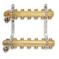Novaservis - Collecteur avec vannes de contrôle et vannes mécaniques, 3 circuits RO03S