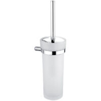 Nimco Bormo brosse de toilette, brosse de toilette, récipient en verre BR 11094W-26