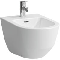 Laufen Pro - Bidet suspendu, 530x360 mm, 1 trou pour robinetterie, blanc H8309520003041