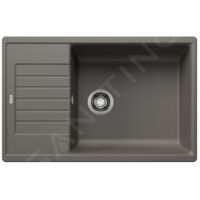 Blanco Zia XL 6 - Évier en silgranit, 780x500 mm, gris 527397