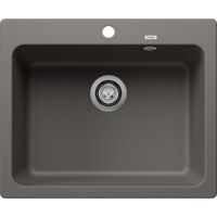 Blanco Naya 6 - Évier en silgranit, 62x51 cm, gris volcan 527311