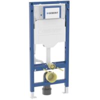 Bâti-support WC suspendu Geberit Duofix – Hauteur 1,12 m – Cadre auto-portant pour cloisons sèches – Réservoir encastré isolé