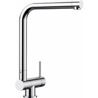 Blanco – Robinet mitigeur de cuisine pour montage sous fenêtre – Bec pivotant 360° – Cartouche céramique – Chrome – 521545