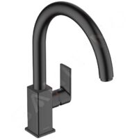 Robinet de cuisine HANSGROHE Vernis Shape M35 210 noir mat