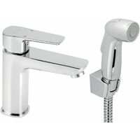 Novaservis Metalia 58 - Mitigeur de lavabo avec douchette de bidet, chrome 58015,0