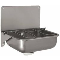 Sanela - Vidoir suspendu 44x33 cm, inox SLVN 01