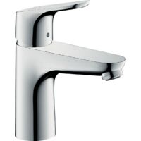 Hansgrohe – Mitigeur de lavabo 100 avec vidage chrome – ComfortZone 100 – Longueur du bec 119 mm – Débit 5 l/min – Cartouche céramique – 31607000