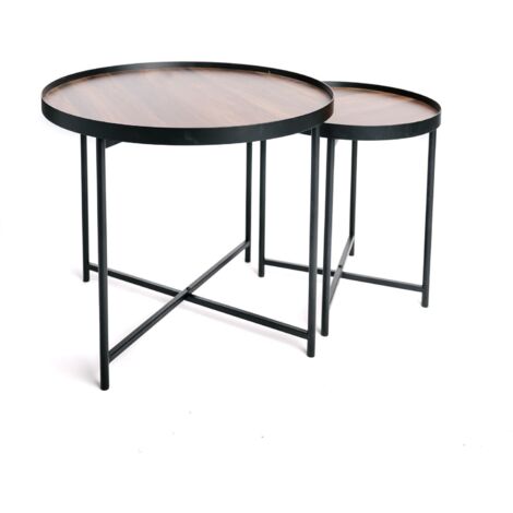 Set de 3 Tables d'Appoint Cigogne en Acacia FSC® - ECLOZ