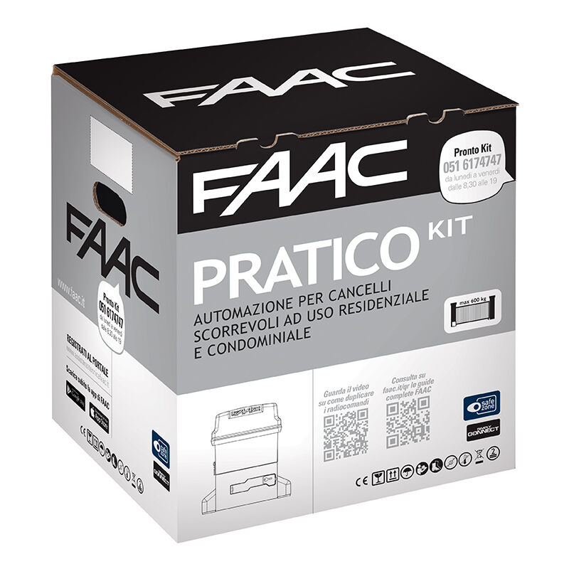 FAAC HANDY kit - Automazione elettromeccanica cancelli a battente 24V