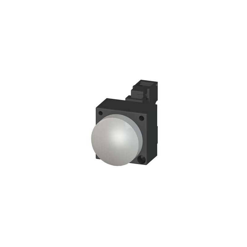 BeMatik - Luce pilota a LED 8mm 220VAC Lampada spia di colore giallo