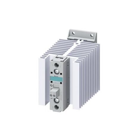 Relé De Estado Sólido De Riel DIN Con Disipador De Calor De CC A CA Entrada 3 32v Dc Salida 24 480v Ac 40a Ssr Cc A Ca 40a