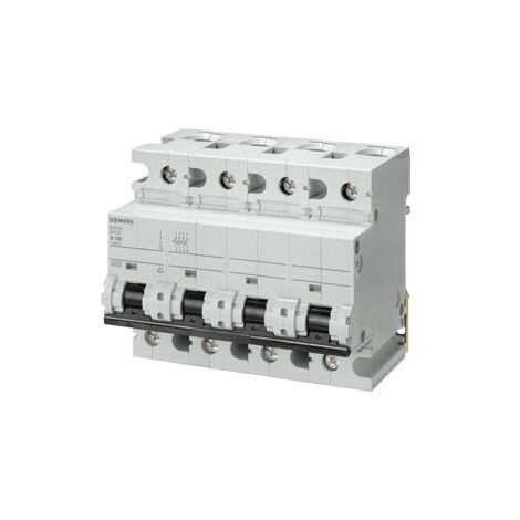 Siemens interruttore automatico magnetotermico 4p 100a 10ka 5sp4491-7