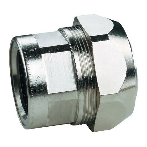 TILOK Raccordi metallici a innesto rapido TKG raccordo tubo/guidacavo Diametro esterno tubo: 25mm Diametro interno guaina 26,5mm