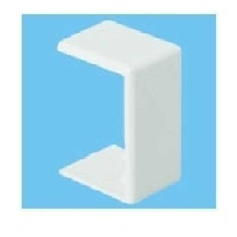 GM 15x17 W Giunto Coperchio per minicanali TMC/TMU, Bianco (1/2)