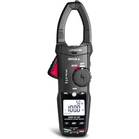 Pinza Amperimétrica Digital, Multímetro 1000a Ac De Alta Pre - Foto 3