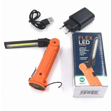 TORCIA FANTON A LED PIEGHEVOLE RICARICABILE MAGNETICA OFFERTA