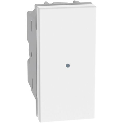 Pulsante assiale Bticino MatixGo JW4055 1P 10AX illuminabile