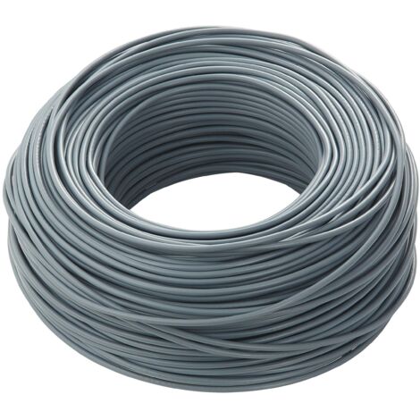 Cavo Elettrico FS17, Unipolare Isolante, Impianti Elettrici, Case, Imprese Edili, 450/750 V, 1 x 1 mm, Grigio
