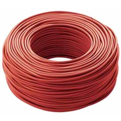 Cavo H05VK 1x0,50mm² rosso IMQ conforme per impianti elettrici standard