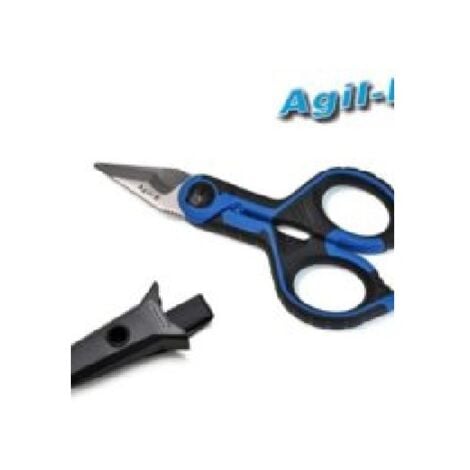 Forbici Multiuso Professionali - In Acciaio Inox, Per Taglio Tessuti, Carta, Plastica E Cavi - Foto 5