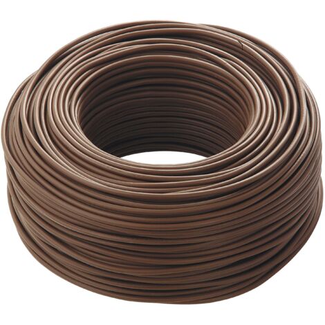 Cavo Elettrico FS17, Unipolare Isolante, Impianti Elettrici, Case, Imprese Edili, 450/750 V, 1 x 1 mm, Marrone