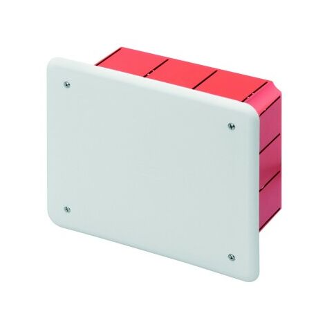 Cassetta Derivazione e connessione per pareti in muratura Dimensioni 160x130x70 mm Coperchio Bianco RAL9016