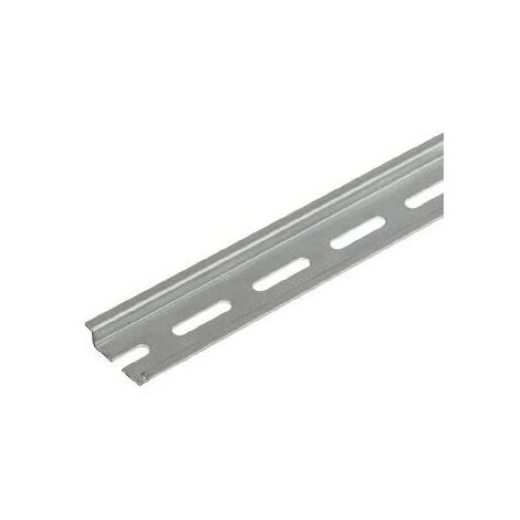 Guida di supporto, con asola, 35 x 7.5 x 2000 mm, TS 35X7.5/LL/6 2M/ST/ZN