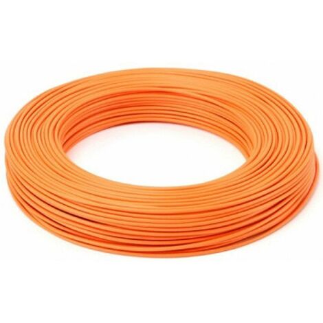 Cavo Elettrico FS17, Unipolare Isolante, Impianti Elettrici, Case, Imprese Edili, 450/750 V, 1 x 1 mm, Arancio