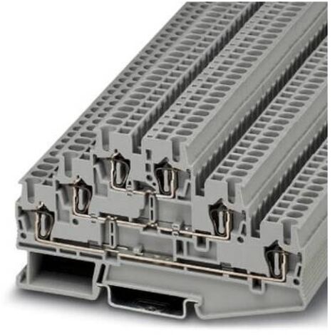 Phoenix Contact 3036042 Morsetto a più piani 5.2 mm A molla Grigio 50 pz.