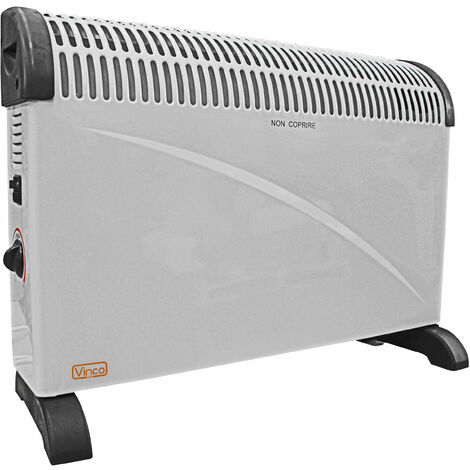 Aigostar EMBER - Termoconvettore elettrico a basso Consumo, Riscaldatore  elettrico da 2000 Watt con LED Touch Control