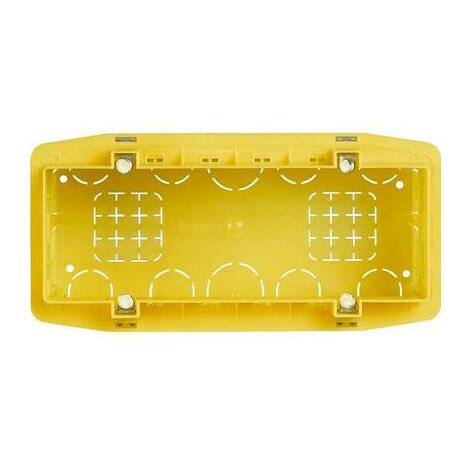 Scatola da incasso per 6/7 moduli serie civili, 183,5x90x53,5mm