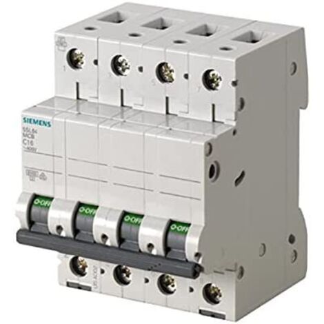 Interruttore Automatico Magnetotermico Siemens 5SL6425-7 4P 25A 6kA