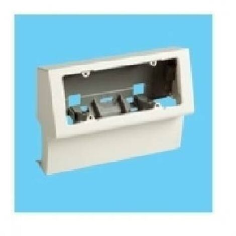 SBNI 6 W Scatola Porta Apparecchi universale per canale TCN, Bianco (1/2)