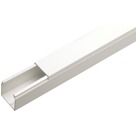 CANALE PORTACAVI 60X40MM BIANCO 200CM
