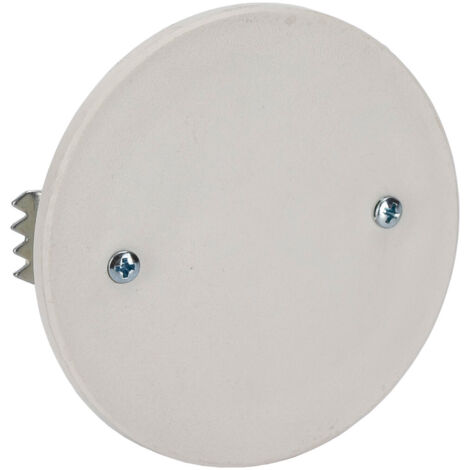 Coperchio Scatola da incasso tonda 65mm, bianco