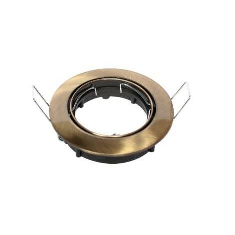 Faretto da Incasso Orientabile 230V Bronzo Diametro 65