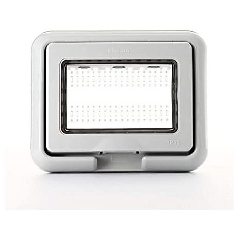Coperchio IP55 installazione incassata in scatola 503E di 3 moduli Màtix