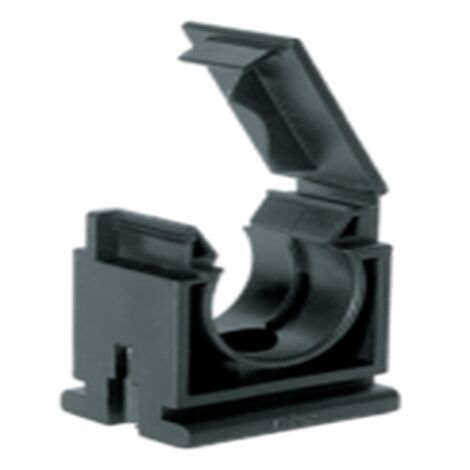 Collare poliammide AD28,5 nero blocco cavi per canaline DKC5043-23N