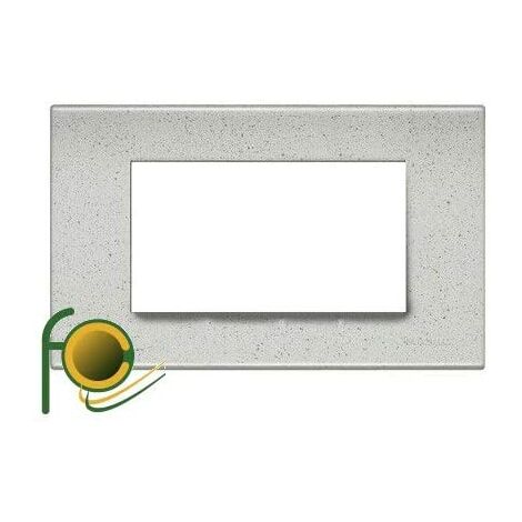 Piastra di finitura in policarbonato - Bianca - 2x3 posti - SQUARE
