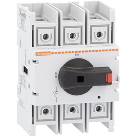 Sezionatore Interruttore di isolamento serie GA, 3P, 3 NA, 63A, 690V, IP65 (1/5)