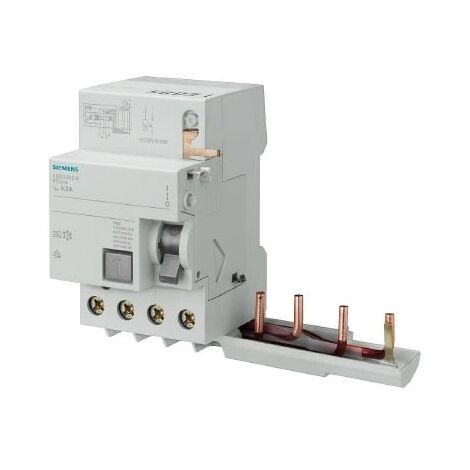 Blocco Differenziale, a 4 poli, tipo AC, In: 40 A, 30 mA, Un AC: 400 V, per 5SL4