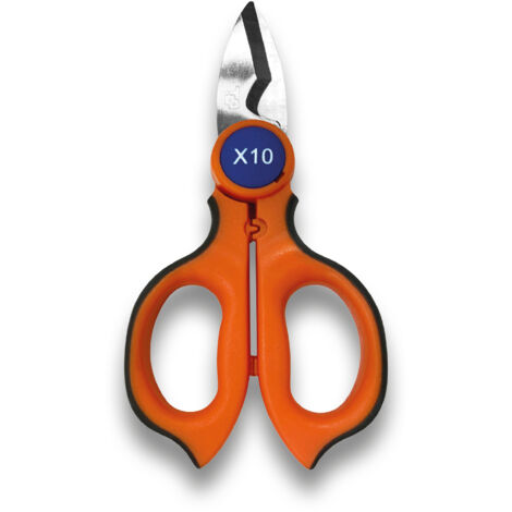 Forbice Professionale Elettricista Lame Acciaio, Crimpatrice