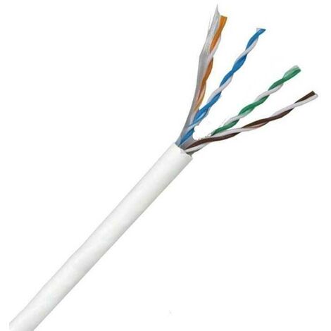 Matassa Bobina Cavo Di Rete Bianco UTP CAT 5E LSZH (305 METRI) - FRACARRO 305MT-287528