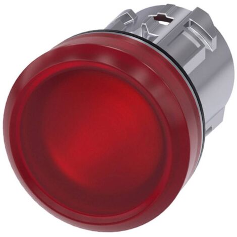 Indicatore Luminoso Rosso per foro di incasso da 22 mm