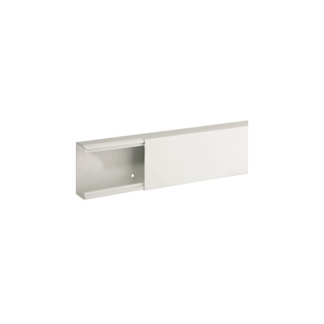 TA-EN 80x40 W Canalina porta cavi a base piana, bianco