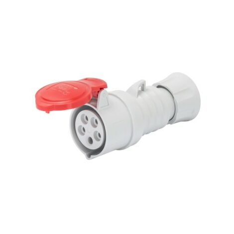 Legrand L4180R SDO Italia – Presa Elettrica 2P+E 1 Modulo, Colore Rosso – Interruttore Di Qualità