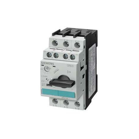 Taglia interruttore S0 per protezione trasformatore Sganciatore A 4,5-6,3 A per cortocircuito 130 A Morsetto a vite
