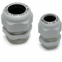 Pressacavo Maxiblock ATEX PA6.6 IP65 PG21, grigio CEM4900.21