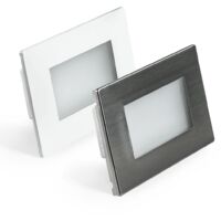 Segnapasso Led ad incasso, Dimmerabile, 3W, Tricolor